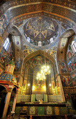 The Holy Savior Cathedral also known  as the Vank located in  Isfahan, Iran.
