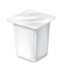 Plastic pack for foods