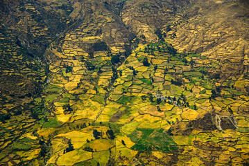 peruvian terrace culture