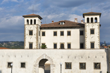 Renaissance castle in Dobrovo, Slovenia