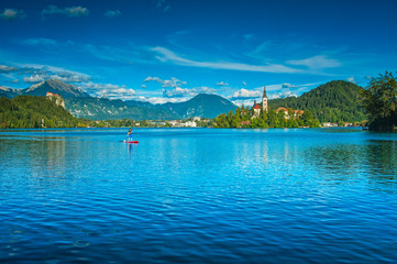 Lake Bled with the island