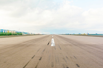 Runway in Gibraltar airport