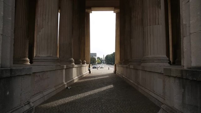 Propylaea at K&ouml;nigsplatz in Munich, Germany, Europe