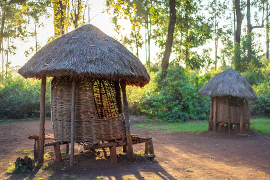 Traditional granary of Kenyan people