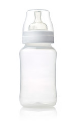 empty baby bottle