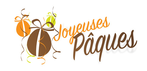 Fototapeta premium Joyeuses Pâques