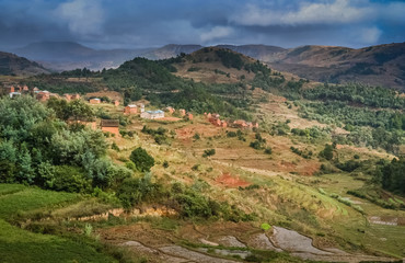 Fototapeta na wymiar Landscape of Madagascar