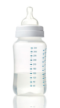 Water in baby bottle
