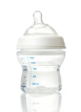 Water in baby bottle