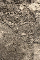 old ruins wall