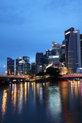 Fototapeta na wymiar Singapore River 2
