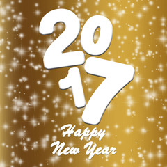 High definition happy new year 2017 concept