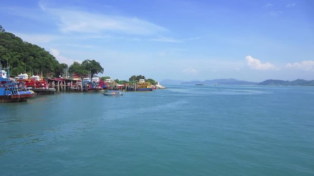Pangkor Island (Malay: Pulau Pangkor) is a resort island in Manjung District, Perak, Malaysia. Circa December 2016
