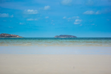 Fototapeta na wymiar Thailand summer on the beach