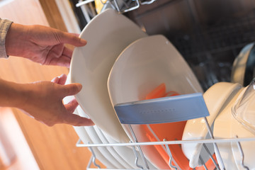 using a dishwasher