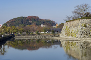 Fototapeta na wymiar The white Heron castle - Himeji