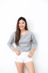 Fototapeta premium Young asian girl portrait
