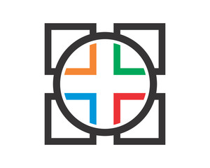 circle ornament pattern icon