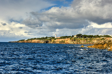 Fototapeta na wymiar Seaside Cliffs of Portugal