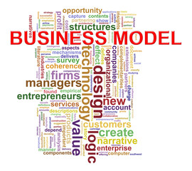 Business model word tags