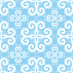 Hand drawn seamless pattern