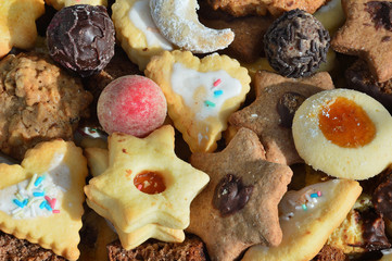 Selbstgebackene Kekse und Plätzchen 