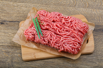Minced beef