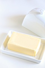 Butter in Butter Dish