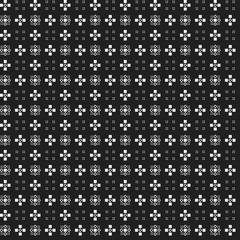 Fototapeta na wymiar Strict pixelated seamless pattern in corporate style. Useful for web backgrounds, textile or interior design.