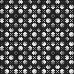 Strict pixelated seamless pattern in corporate style. Useful for web backgrounds, textile or interior design.