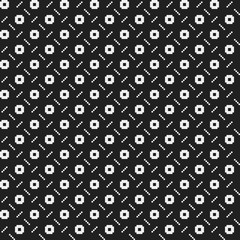 Strict pixelated seamless pattern in corporate style. Useful for web backgrounds, textile or interior design.