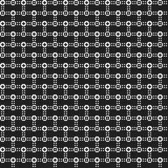 Fototapeta premium Strict pixelated seamless pattern in corporate style. Useful for web backgrounds, textile or interior design.