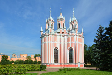 Fototapeta na wymiar Petersburg. Chesme Church