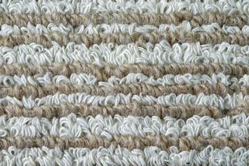 doormate background pattern design, alternating color brown and gray mixed doormat in front of toilet, clean a feet for restroom, modern home decoration