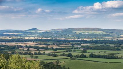 Fototapeta na wymiar View from Clay Bank, North Yorkshire, UK