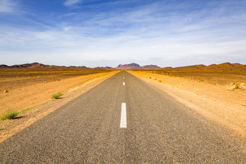 Typical landscape of southern Morocco.