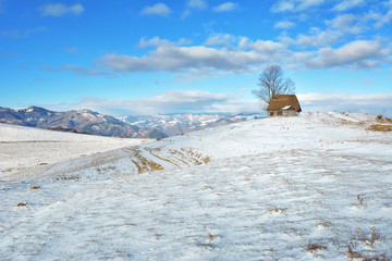 Winter in Transylvania (Romania)