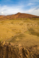 Typical landscape of southern Morocco.