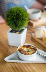 Baked Spinach with Cheese