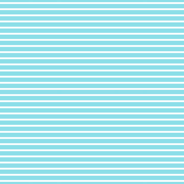 Classic Horizontal Light Blue Stripes Seamless Pattern.