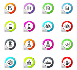 Job icons set