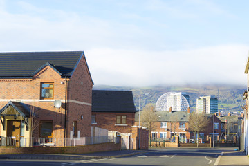 Residential area in South part of Belfast