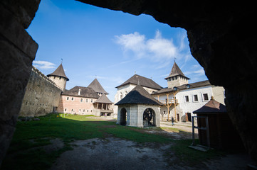 Old castle fortification building