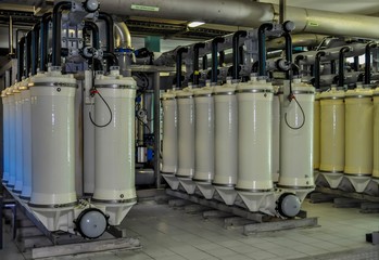 Système de filtration pour eau domestique.