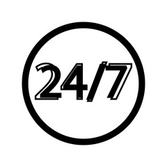 24 7 icon