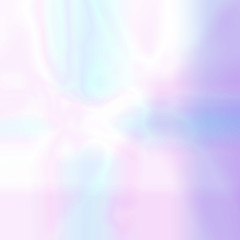 Abstract blurred holographic background in pastel light colors