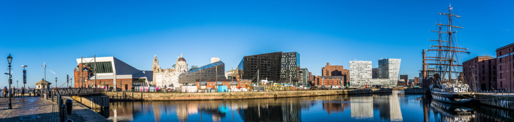 Fototapeta premium Canning Dock, Liverpool
