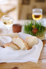 Easter table setting