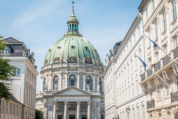 Marble church in Copenhagen Denmark