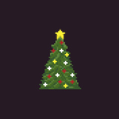 Pixel Christmas Tree